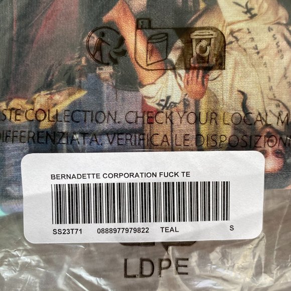NWT Supreme x Bernadette Corporation F Tee Sz.S - Picture 4 of 4